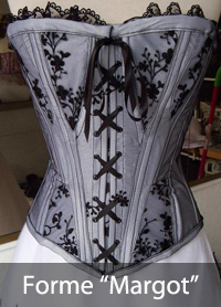 Corset en forme margot