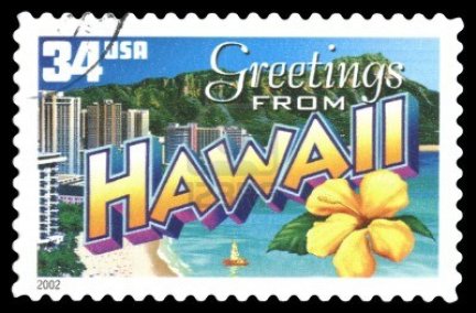 Un courrier d' Hawaï , signé La Fée ! 